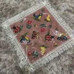 【新品未開封】FEILER フェイラー ハンカチ タオル 近沢レース ピンク