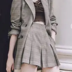 ココディール ボックスタックキュロットパンツ スカパン ショートパンツ