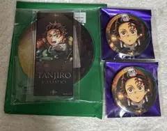 鬼滅の刃 無限城編 ティザー期 竈門炭治郎 アクリルコースター 缶バッジ