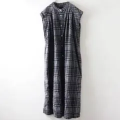 【Spic and Span】先染めサッカーシャツワンピース