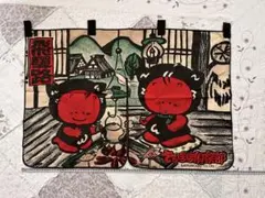 ファンシー 暖簾 タペストリー 旗 昭和レトロ 平成レトロ ファンシー絵