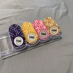 ラスベガス ポーカー チップセット 500-10000