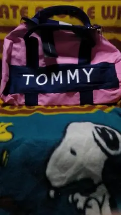 値下げしました！トミーヒルフィガー ミニボストンバッグ ミニダッフル　ピンク