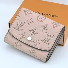 極美品 ルイヴィトン ポルトフォイユ イリス マヒナ 長財布 ピンク