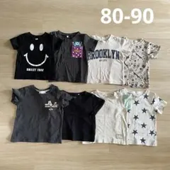 【H&Mなど】80-90サイズ Tシャツ 8枚セット　ディズニー　ミッキーマウス