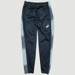 asicsアシックス トラックパンツ ジャージ ブラックLサイズ