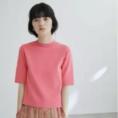 ADAM ET ROPÉ ピンク 半袖ニット