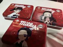 鬼滅の刃 Milky 缶 3個セット 女性キャラクター３人セット！