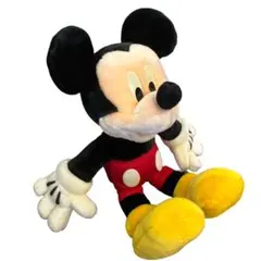 【美品】 ミッキーマウス ぬいぐるみ 大きめ Ｌ 匿名配送