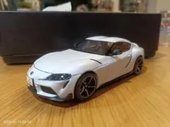 トヨタ GRスープラ ミニカー ホワイト 中古