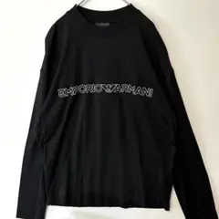 EMPORIO ARMANI エンポリオ アルマーニ 長袖Tシャツブラックのサムネイル