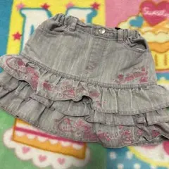 ♥️メゾピアノ デニム フリル スカート♥️