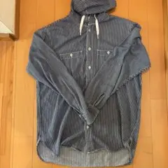 ストライプデザイン Lサイズ 長袖シャツ