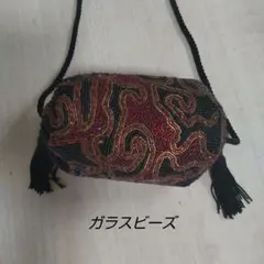 ビーズ バッグ ポシェット アンティーク 斜め掛け パーティ