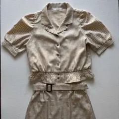 パフスリーブセットアップ　Ｌ