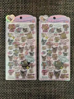 正規品 うるちゅるポップシール 日焼けキティ 日焼けサマー サンリオキャラクター