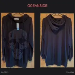 大きいサイズ✰*。スカルビジュパーカー