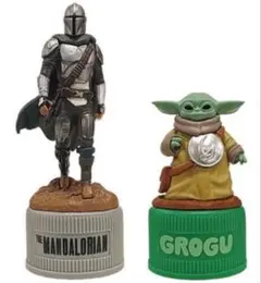 新品・未開封】マンダロリアン&グローグー 劇場ボトルキャップ