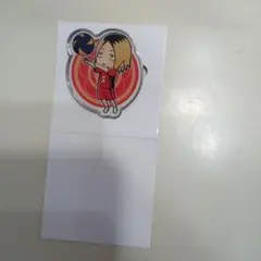 ハイキュー しまむら ピンバッジ ブローチ 孤爪研磨