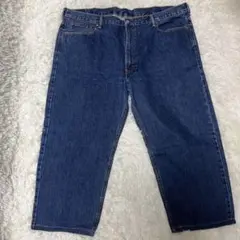 【極美品】ビッグサイズ！Levi's 550濃紺 極太バギーデニム 限定モデル