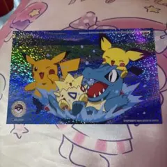 【海外ポケモンセンター限定】ピン&グリーティングカード　4種セット　ピカチュウ 海外ポケモンセンター限定品】ピン&グリーティングカード 4種セット