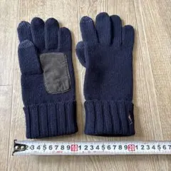 Polo Ralph Lauren ネイビー ニット手袋