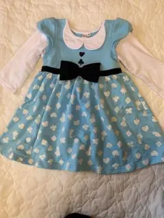 アリス風　水色ドレス 100サイズ