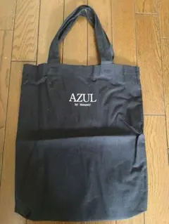 AZUL by moussy 黒 キャンバストートバッグ