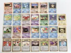 ポケモンカード 旧裏面 まとめ売り 27枚のサムネイル