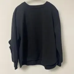 しまむらSEASON REASON ブラック トレーナー L