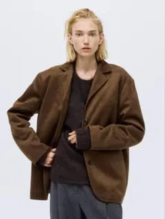 h&m ジャケット ブラウン