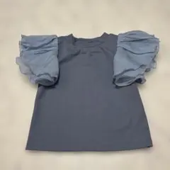 MAJESTIC LEGON シアーフリル袖トップス Mのサムネイル