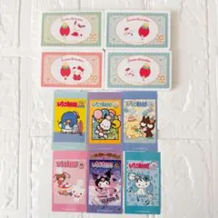 ラブレッツ　いちご新聞　サンリオキャラクターズ2 ケース＆シール　金箔レア有