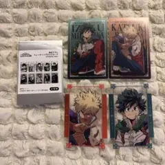 僕のヒーローアカデミア 十傑 爆豪勝己 緑谷出久 クリアカード JF2025