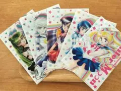セーラームーン クリアファイル 5種 コンプリート　ファミマ