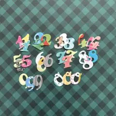 クラフトパンチ✴︎数字詰め合わせ