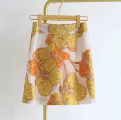 女性用刺繍入りミニスカート,ショートスカート