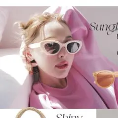 ZARA サングラス　乳白色のサムネイル