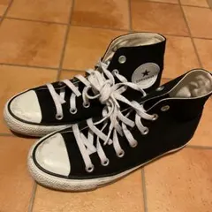 CONVERSE ハイカットスニーカー 24.０センチ黒