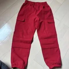 SHEIN カーゴパンツ　赤　6Y 110cm