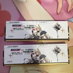 JUHOR DDR5 6000MHz 32GB(16GB×2枚)ホワイト