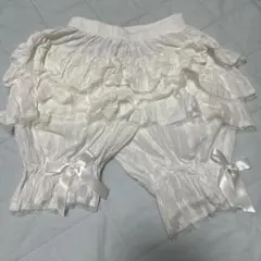 Loueme キャンディフリルショートパンツ