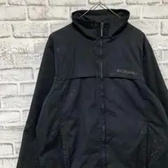 コロンビア　スイングトップ　ブラックS ロゴ刺繍アウトドア912