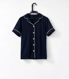半袖 パジャマ ネイビー　ルームウェア