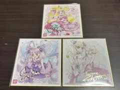 【新品】プリキュア色紙ART7 キュアアイドル キュアキュンキュン　ズキューン