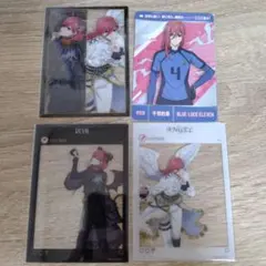 千切豹馬　ファボテリア　天使　悪魔　クリアシート　カードダス　ブルーロック①