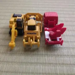 コマツ 建設車両 など 3台セット