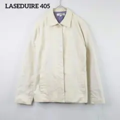 LASEDUIRE 405 スプリングコート【М】アイボリー 上品 ジャケット