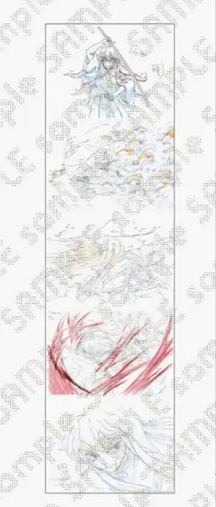 鬼滅の刃 原画タペストリー 19 SMASH 柱稽古編 冨岡義勇 不死川実弥