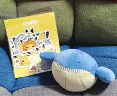 ポケモン ぬいぐるみ ホエルコ ステッカーセット